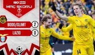 Bodo/Glimt, Lazio'yu 2-0 mağlup etti! Avrupa Ligi'nde yarı final kapısını araladı