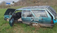 Kastamonu'da otomobil tarlaya uçtu: Çok sayıda yaralı var!