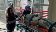 Adıyaman'da inşaat iskelesi çöktü: 2 işçi yaralandı