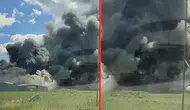 Gebze'de boya fabrikasında yangın çıktı!