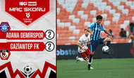 Adana Demirspor ve Gaziantep FK, sezonu birer puanla tamamladı