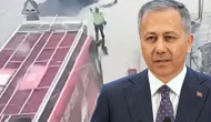 Bakanı Yerlikaya'dan polisin üzerine süren CHP'nin otobüs şoförüne tepki!