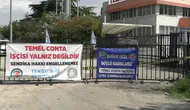 163 gündür grevde olan Temel Conta işçilerinden basın açıklaması