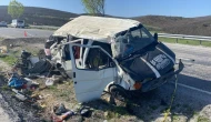 Yozgat'ta minibüs devrildi: 1 ölü, 2 yaralı!
