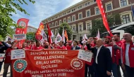 Birleşik Metal-İş’ten Alman Başkonsolosluğu önünde protesto: Sendikal haklarımız engellenemez!