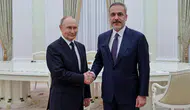 Bakan Fidan, Rusya Devlet Başkanı Putin ile bir araya geldi
