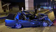 Bursa'da otomobil, tıra çarptı! 1 ağır yaralı