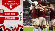 Aston Villa, sahasında Tottenham'ı 2-0 mağlup etti