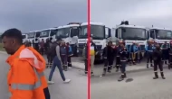 Büyükçekmece'de belediye işçilerinden eylem!
