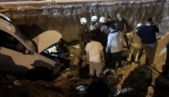 Arnavutköy’de feci kaza: Bekçiye çarpıp şantiye alanına uçtu