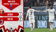 Milan, Genoa deplasmanında 2-1 kazandı