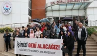 Çiğli Belediyesi'nin işten çıkardığı kadınların Ankara'ya yürüşleri 2. günüde devam ediyor