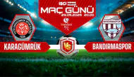 Süper Lig için son bilet: Karagümrük-Bandırmaspor maçı ne zaman, saat kaçta ve hangi kanalda?