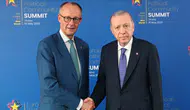 Cumhurbaşkanı Erdoğan, Almanya Başbakanı ile görüştü
