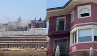 Sarıyer'de villa yangını! Alevler yükseldi