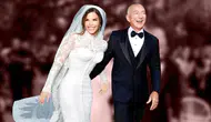 Amazon'un kurucusu Jeff Bezos ve Lauren Sanchez evlendi! İşte yılın düğünü...