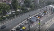 Avrasya Tüneli'nde panik anları: Araçta yangın çıktı