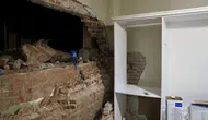 İzmir'de tünel inşaatı faciası: Evin duvarı yıkıldı