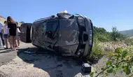 Kocaeli'de otomobil takla attı: 3'ü çocuk 5 yaralı