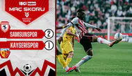 Samsunspor, Kayserispor karşısında pes etmedi! Sezonu 3. sırada tamamladı