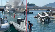Bodrum marinaya yanaşan teknede patlama! Çok sayıda yaralı var