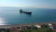 Tekirdağ açıklarında kuru yük gemisi karaya oturdu