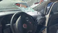 Karaman’da araçtaki telefonun bataryası patladı, otomobil alev aldı!