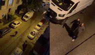 Ümraniye'de polisten kaçan 2 şüpheli yakalandı: O anlar kayıt altına alındı