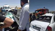 Mardin'de feci kaza: Otomobil ile tır çarpıştı! 1 ölü, 2 yaralı