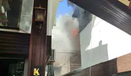 Denizli tarihi çarşıda yangın çıktı!