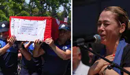 Ferdi Zeyrek için belediye önünde tören!