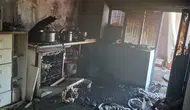Malatya'da feci yangın: Yanan ev küle döndü
