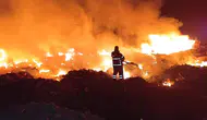 Hatay'da korkutan yangın: Çöplük alev aldı!