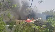 Hindistan Ahmedabad’da uçak otelin içine düştü: İlk görüntüler geldi!