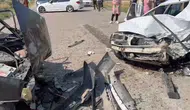 Adana'da zincirleme kaza! 3 araç birbirine girdi: 10 kişi yaralandı