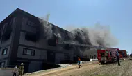 Arnavutköy'de fabrikada yangın çıktı!