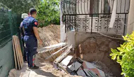 Antalya'da çöken balkonun altında kalan işçi öldü: Kardeşi gözyaşlarına boğuldu