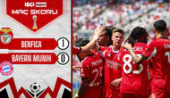 Benfica, Bayern Münih'i tek golle geçti! Grubunu lider tamamladı