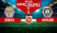 Benfica-Auckland maçı ne zaman, saat kaçta ve hangi kanalda? Kerem Aktürkoğlu ve Orkun Kökçü oynayacak mı?