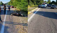 Zonguldak'ta otomobil motosiklete çarptı: 2 kişi yaralandı
