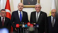 TBMM Başkanı Kurtulmuş, İYİ Parti'yi ziyaret etti