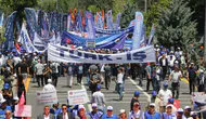 TÜRK-İŞ'ten Hazine ve Maliye Bakanlığı önünde miting!