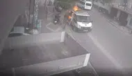 Tamir ettiği jeneratörden sıçrayan alevler dehşeti yaşattı!