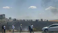 Batman'da 25 dönümlük buğday alevlere teslim oldu!