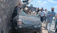 Siirt'te hafriyat kamyonu, otomobili ezdi: 1 ölü, 4 yaralı var!