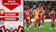 Galatasaray, hazırlık maçında Strasbourg'u 3 golle mağlup etti