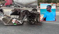 Mersin'de korkunç kaza! Otomobil bariyerlere uçtu: 1 ölü, 1 yaralı!