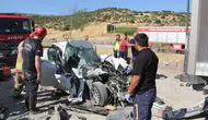Manisa'da kahreden kaza! Otomobil, park halindeki tıra arkadan çarptı: Baba ve 3 oğlu can verdi!