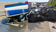 Şanlıurfa'da otomobil ile sulama tankeri çarpıştı: 1 ölü