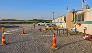 Diyarbakır-Batman yolu üzerindeki petrol sahasında yangın: 8 kişi yaralandı
